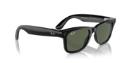 RAY BAN META 4006 WAYFARER BLACK G15 GREEN MEDIUM