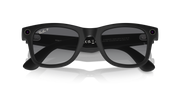 Ray-Ban Meta AI RW4006 (Wayfarer) Polarized Sunglass Matte Black Large