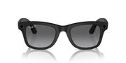 Ray-Ban Meta AI RW4006 (Wayfarer) Polarized Sunglass Matte Black Medium