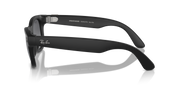 Ray-Ban Meta AI RW4006 (Wayfarer) Polarized Sunglass Matte Black Large