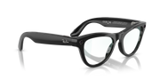 Ray-Ban Meta AI Skyler Cat Eye Smart Eyewear Shiny Black RW4010