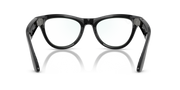 Ray-Ban Meta AI Skyler Cat Eye Smart Eyewear Shiny Black RW4010