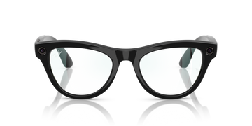 Ray-Ban Meta AI Skyler Cat Eye Smart Eyewear Shiny Black RW4010