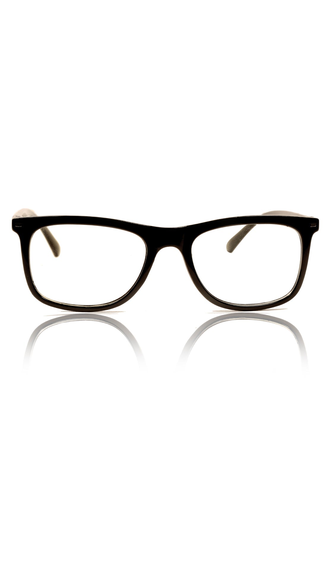 Colour Frame Series Eyewears | Blue Rays Protection Warfare Stylish Spectacles With Anti Glare Eyeglasses For Men and Women Eyewears (Black)