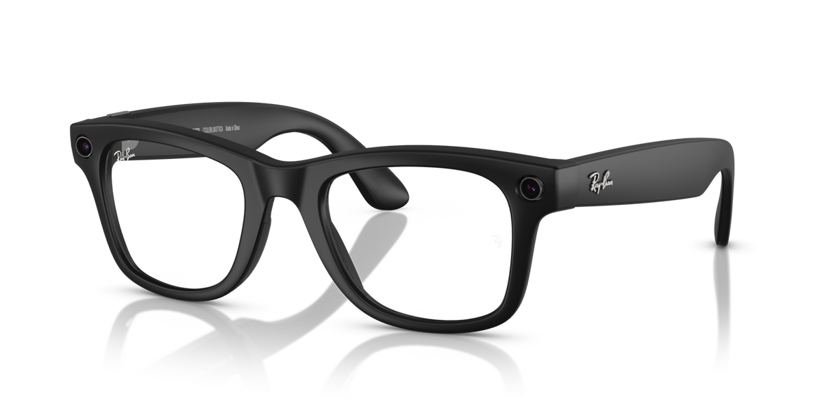 Ray-Ban Meta AI RW4006 (Wayfarer) Spectacle Black with Transitions Medium