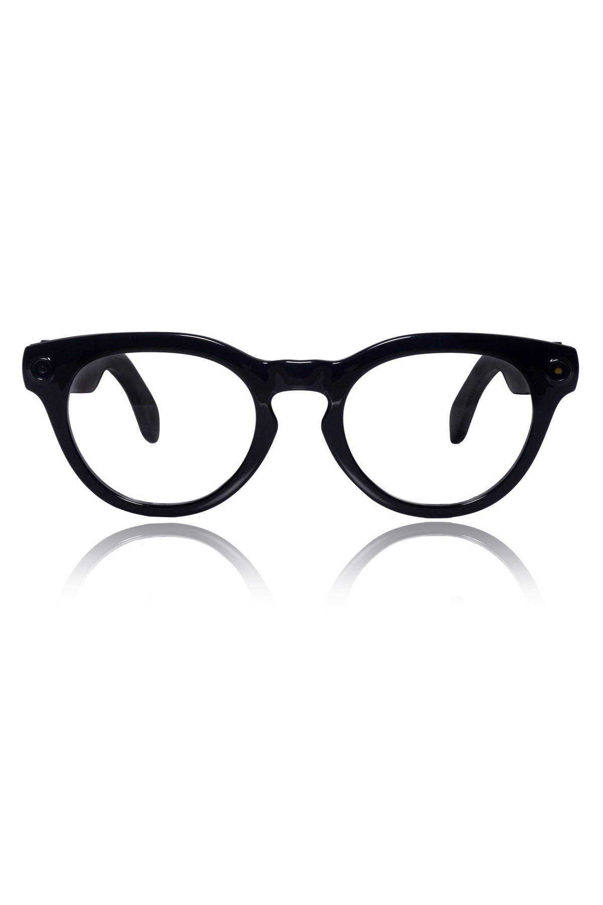 Jodykoes Round Smart Glasses with Camera & Audio (Beta AI)