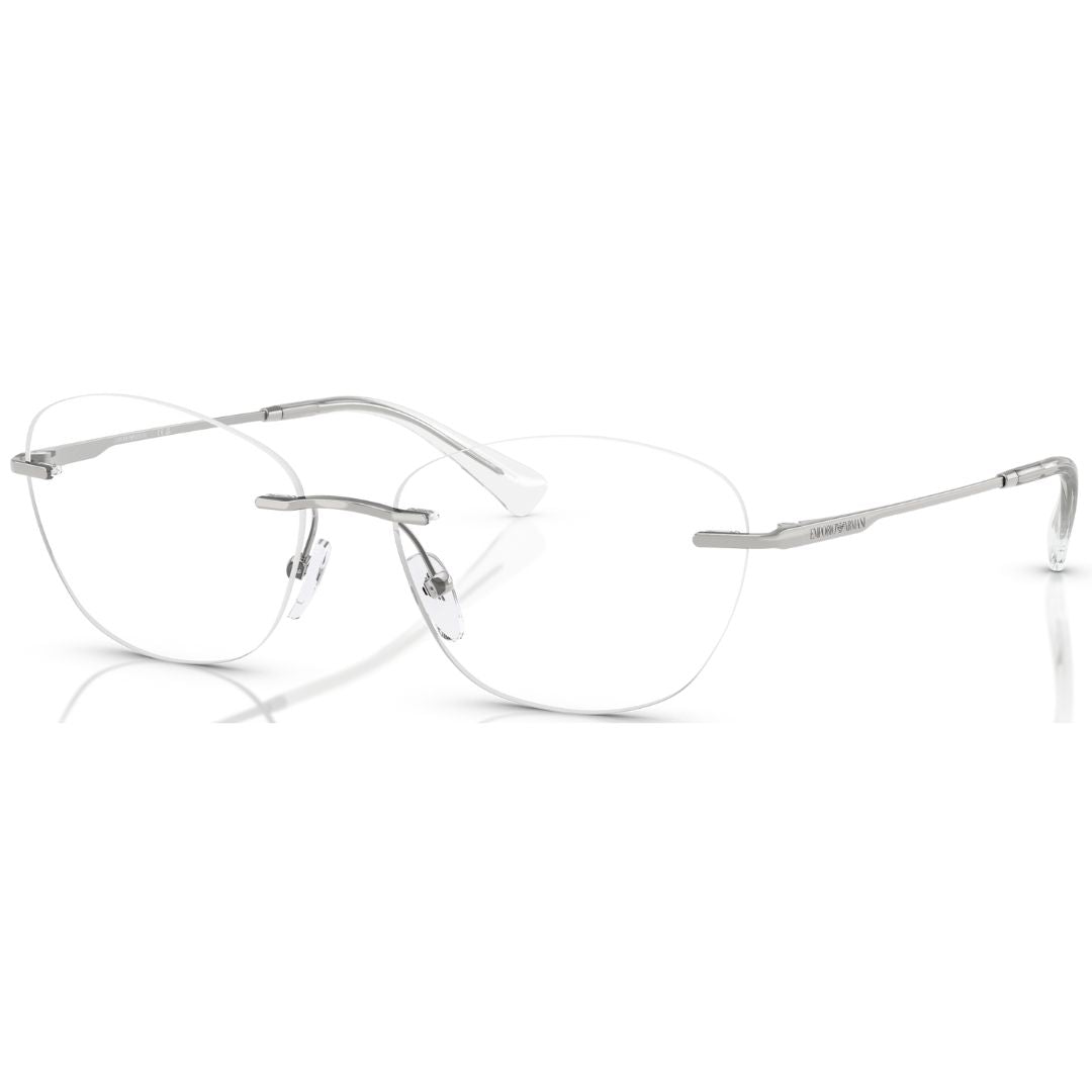 Emporio Armani EA1167 3015 Rimless Silver