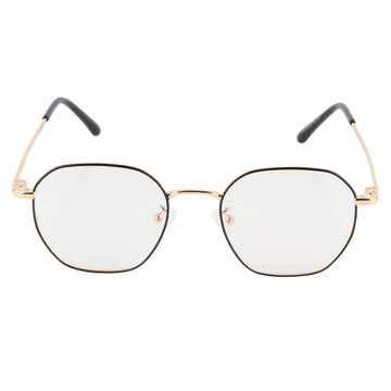 Premium Quality Hexagonal Metal Frame (Black & Gold)
