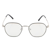 Premium Quality Hexagonal Metal Frame (Black & Silver)