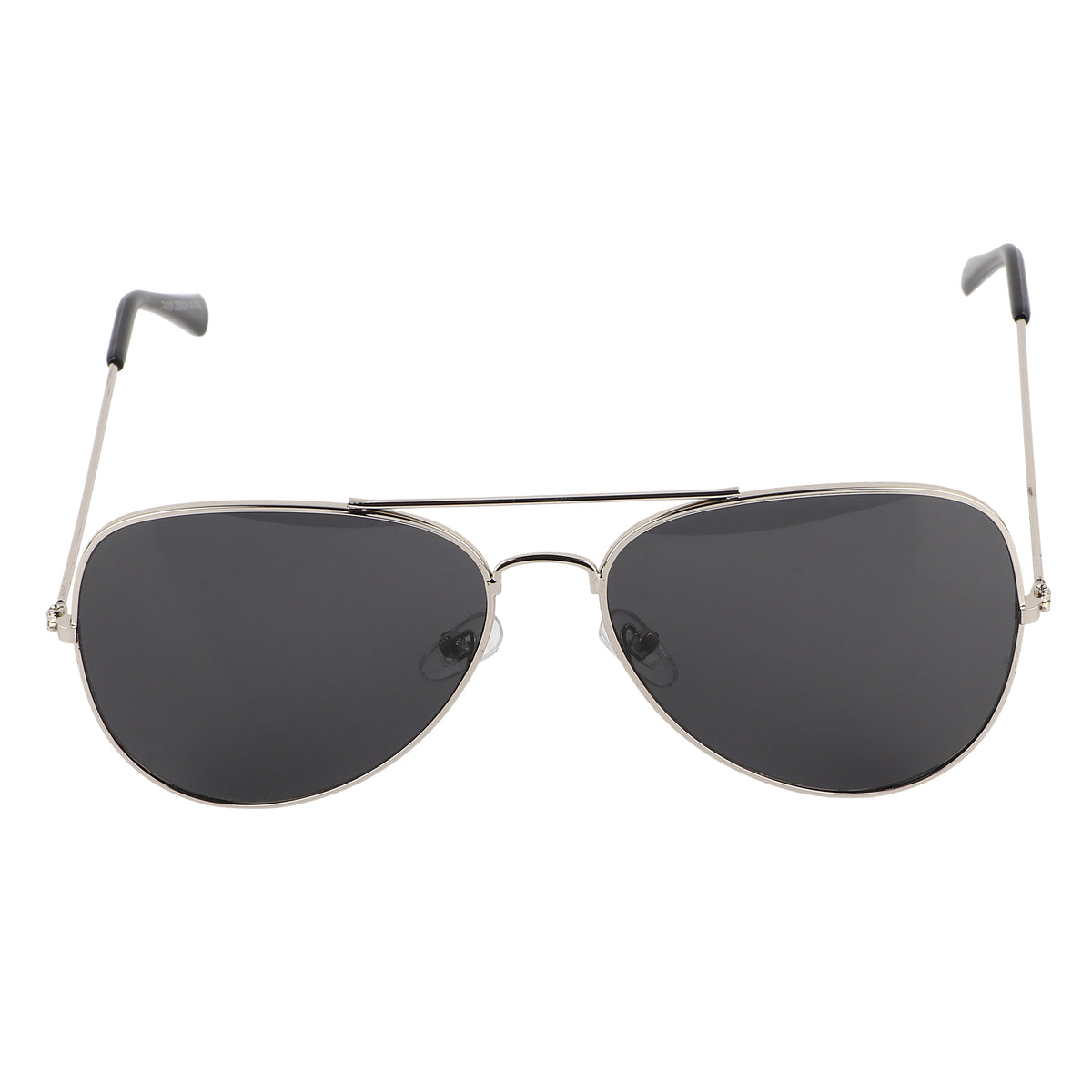 Aviator UV Protection Sunglass (Silver and Full Black)