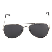 Aviator UV Protection Sunglass (Silver and Full Black)