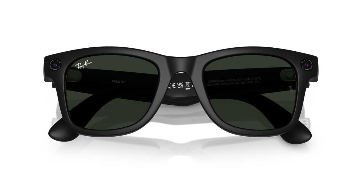 Ray-Ban Meta AI RW4006 (Wayfarer) Spectacle Black with Transitions Medium