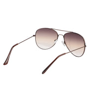 Aviator UV Protection Sunglass (Brown)