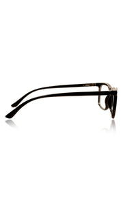 Colour Frame Series Eyewears | Blue Rays Protection Warfare Stylish Spectacles With Anti Glare Eyeglasses For Men and Women Eyewears (Black)