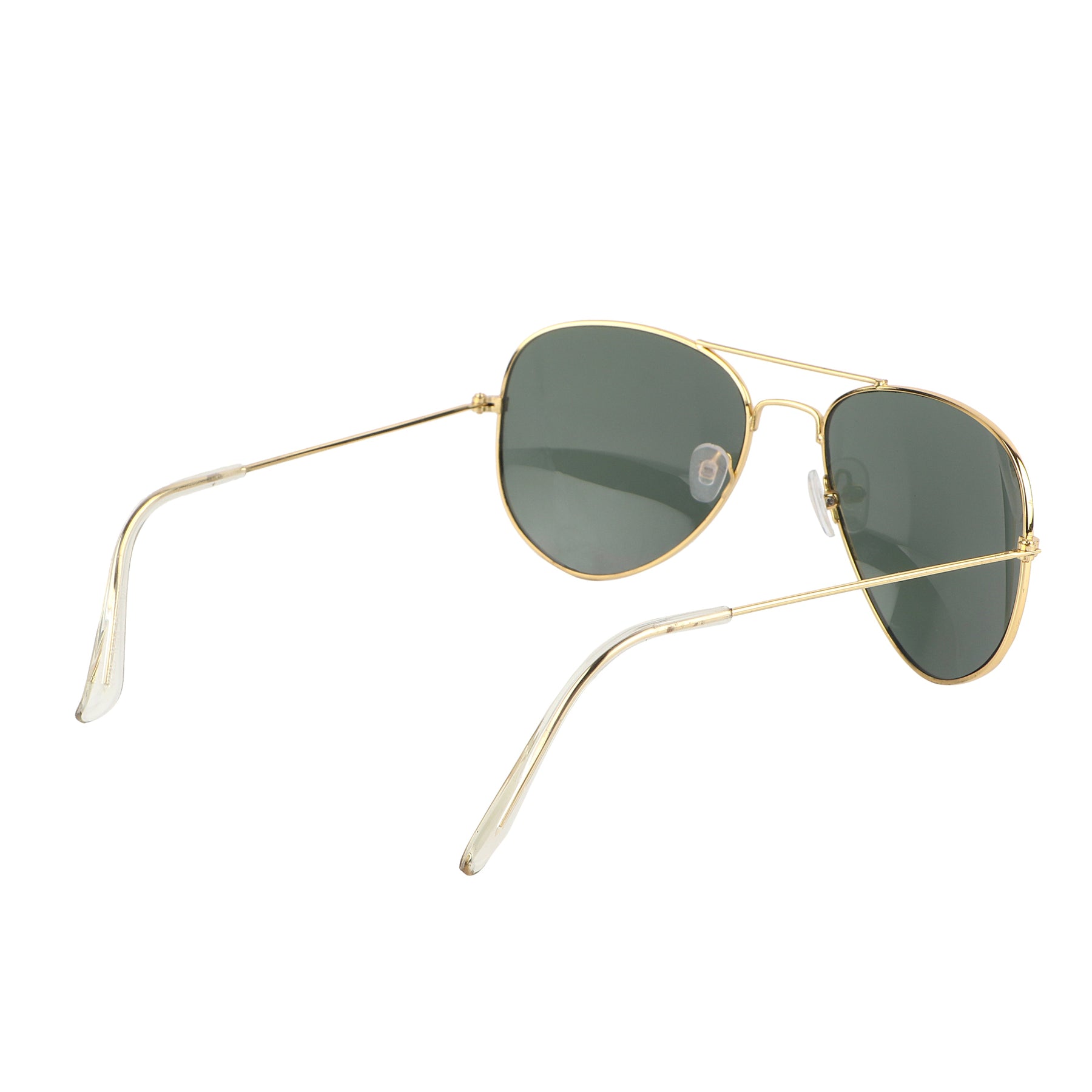 Aviator UV Protection Sunglass (Gold and Green)