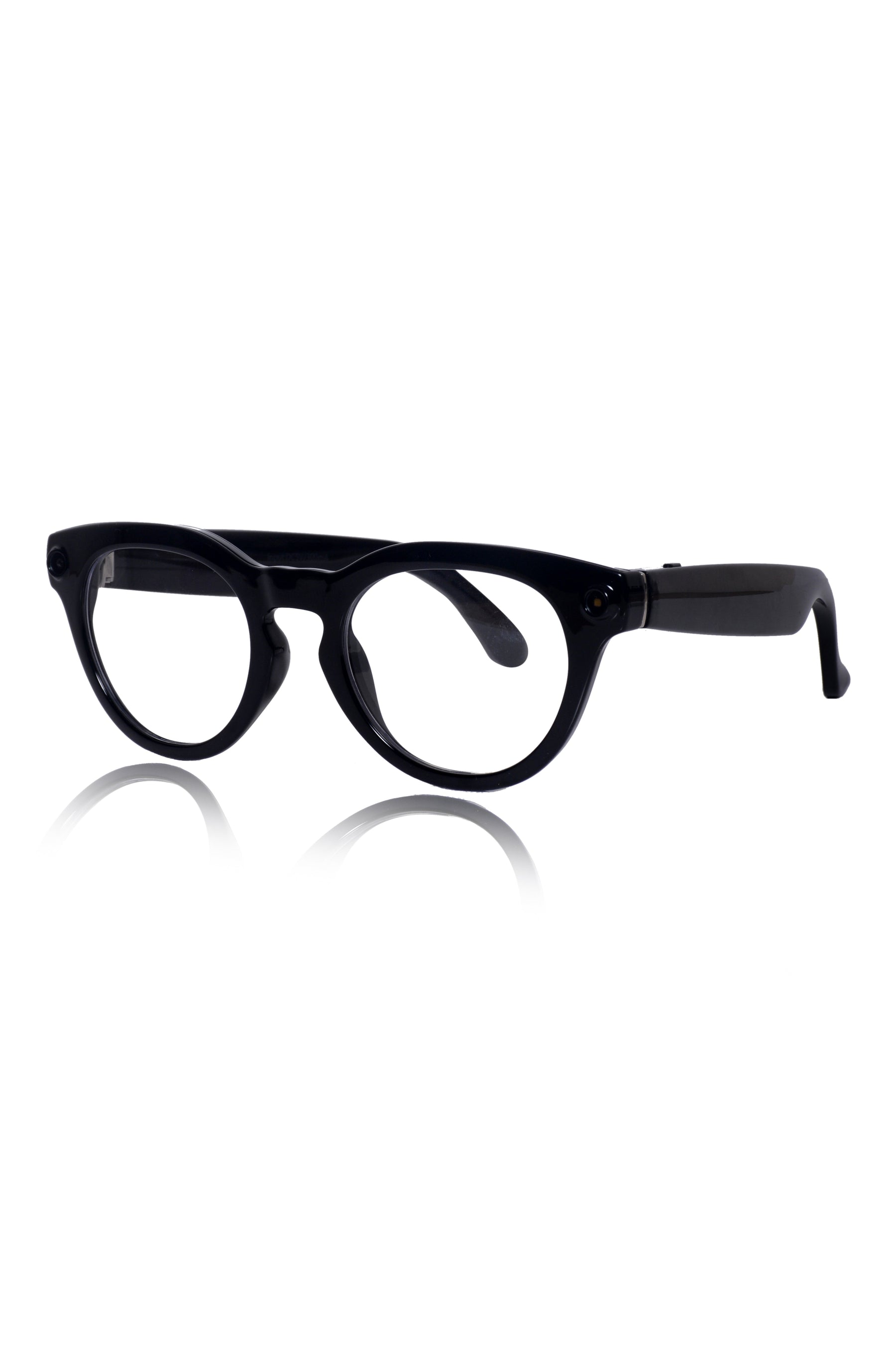 Jodykoes Round Smart Glasses with Camera & Audio (Beta AI)