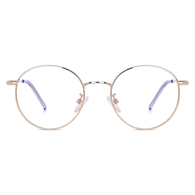 Stylish Looking Round Metal Frame (Gold)