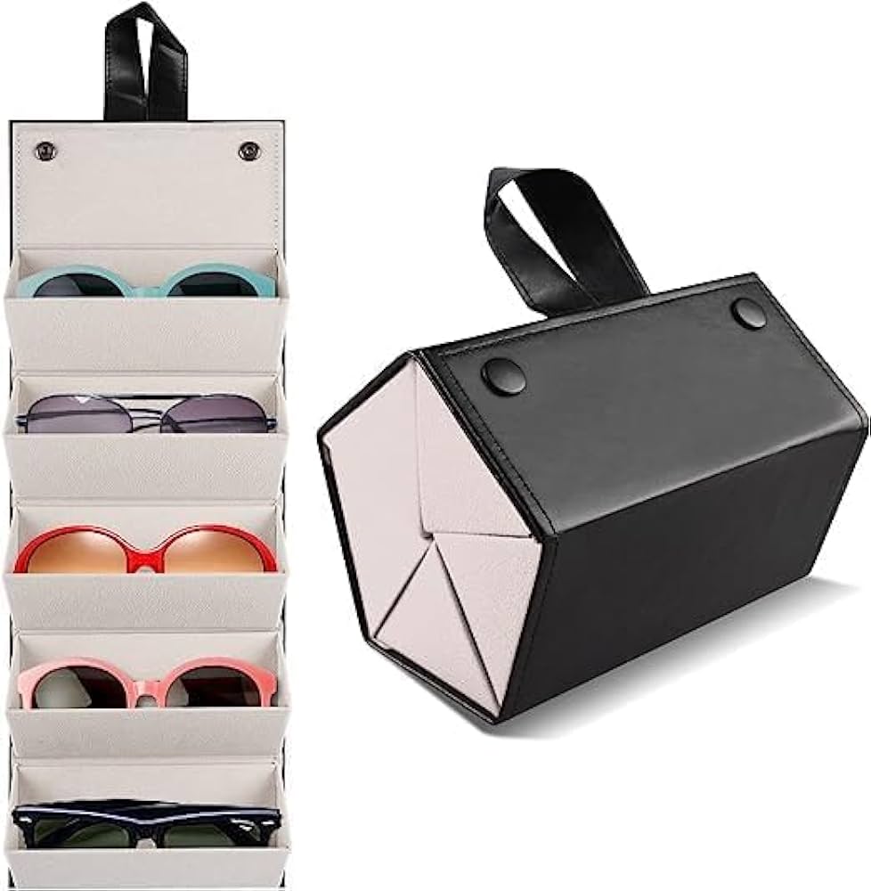 5 in 1 Multi Case Eyewear Spectacle Box (Black)