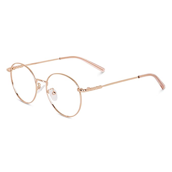 Stylish Looking Round Metal Frame (Gold)