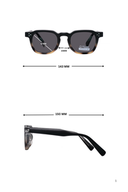 Legacy Cat Eye Sunglasses – UV400 Polarized (Black Tortoise)