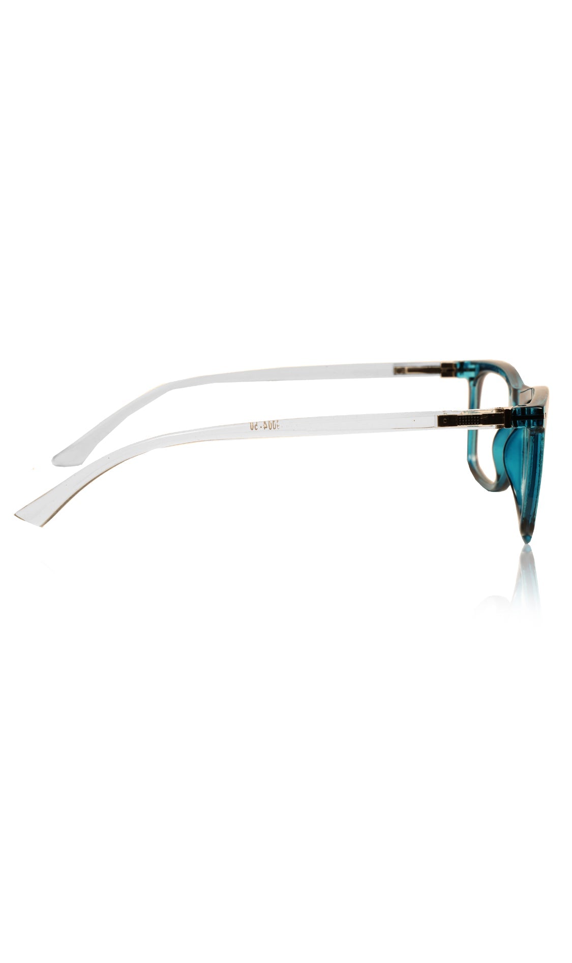 Colour Frame Series Eyewears | Blue Rays Protection Warfare Stylish Spectacles With Anti Glare Eyeglasses For Men and Women Eyewears (Turquoise Blue)