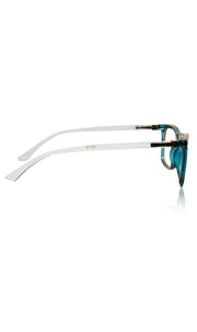 Colour Frame Series Eyewears | Blue Rays Protection Warfare Stylish Spectacles With Anti Glare Eyeglasses For Men and Women Eyewears (Turquoise Blue)
