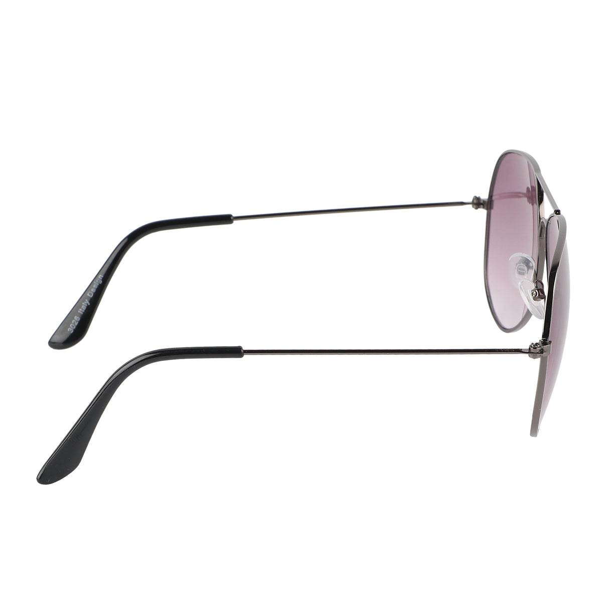 Aviator UV Protection Sunglass (Grey and Purple)