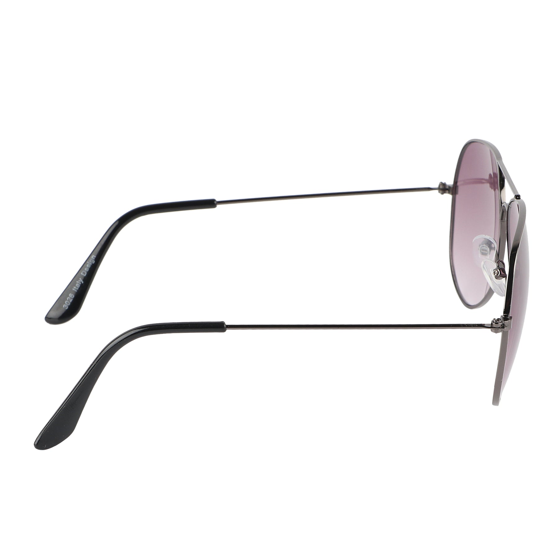 Aviator UV Protection Sunglass (Grey and Purple)