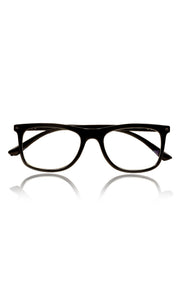 Colour Frame Series Eyewears | Blue Rays Protection Warfare Stylish Spectacles With Anti Glare Eyeglasses For Men and Women Eyewears (Black)