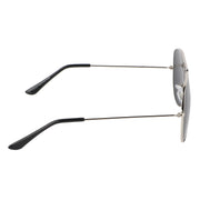 Aviator UV Protection Sunglass (Silver and Full Black)