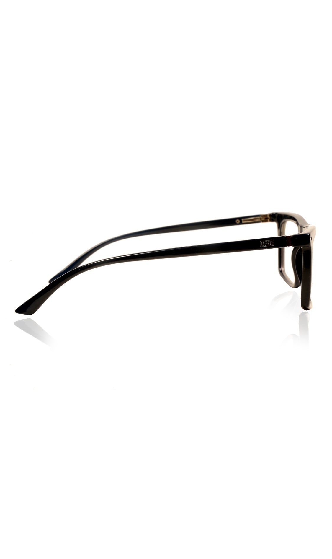 Colour Frame Series Stylish Spectacle Frames for Men | Blue Rays Protection Rectangle Eyewear with Anti Glare Glasses for Men and Women (Black)