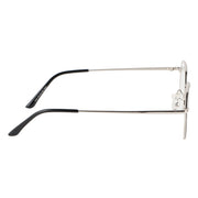 Premium Quality Hexagonal Metal Frame (Black & Silver)