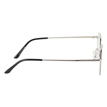 Premium Quality Hexagonal Metal Frame (Black & Silver)