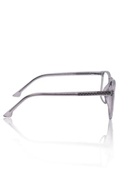 Premium Series Pure Acetate Sheet Rectangle Eyewear Frame | Modern Fashionable Trending Spectacle Eyeglasses For Men and Women (Ash Grey)