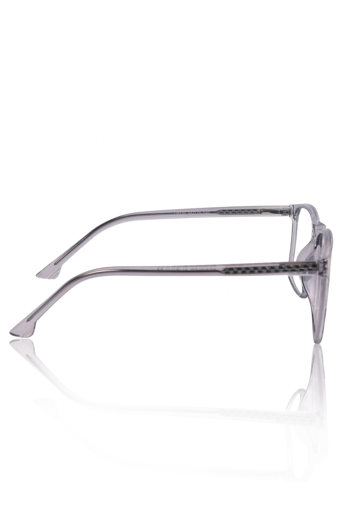 Premium Series Pure Acetate Sheet Rectangle Eyewear Frame | Modern Fashionable Trending Spectacle Eyeglasses For Men and Women (Ash Grey)