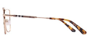 Premium Cat-Eye Metal Frame For Women (Brown and Gold)