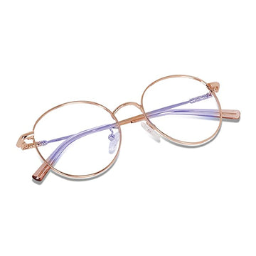 Stylish Looking Round Metal Frame (Gold)