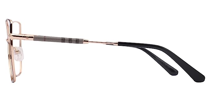 Premium Cat-Eye Metal Frame For Women (Black and Gold)