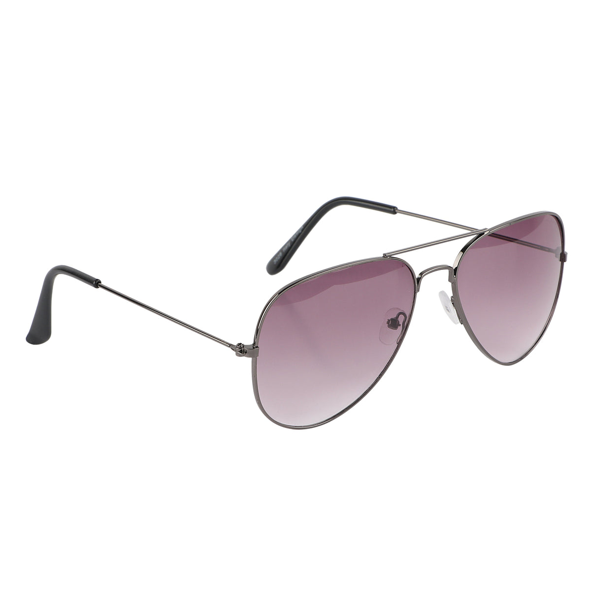 Aviator UV Protection Sunglass (Grey and Purple)