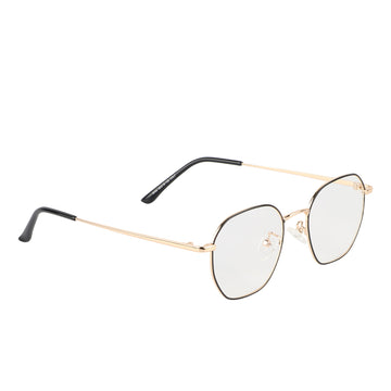 Premium Quality Hexagonal Metal Frame (Black & Gold)