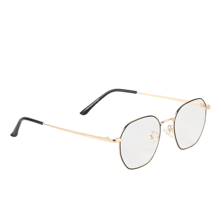 Premium Quality Hexagonal Metal Frame (Black & Gold)