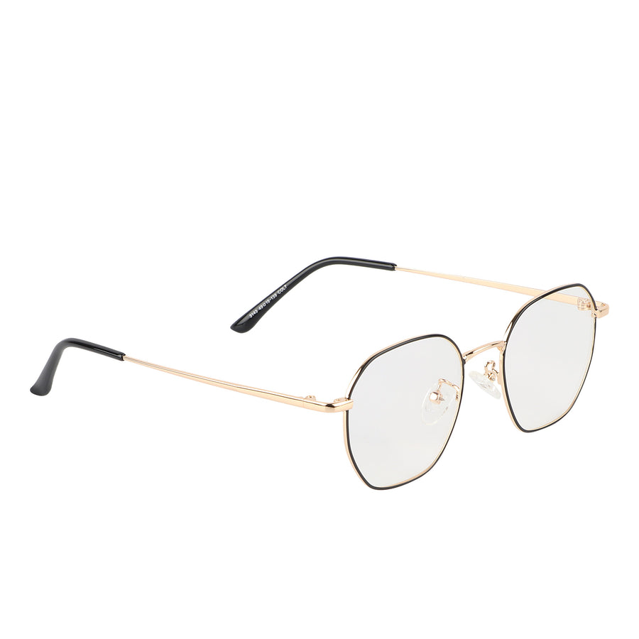 Premium Quality Hexagonal Metal Frame (Black & Gold)