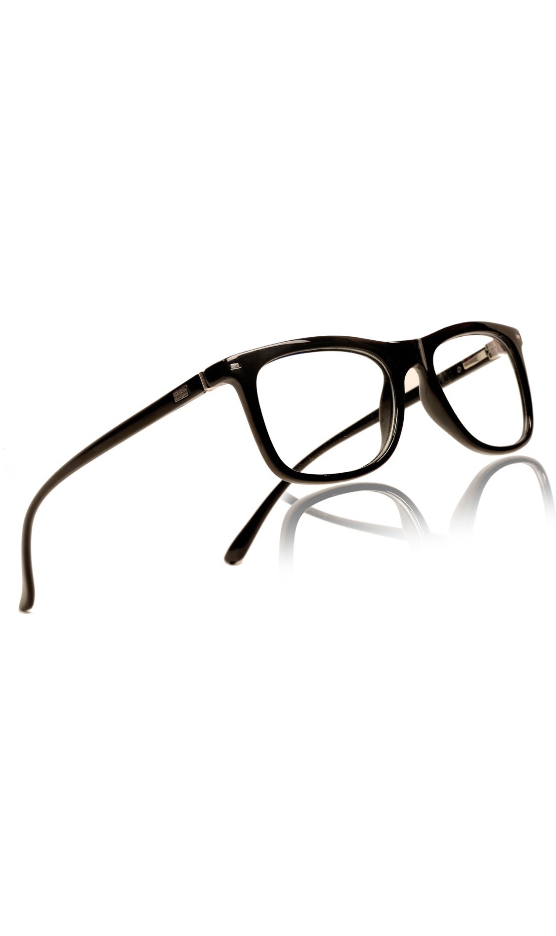 Colour Frame Series Eyewears | Blue Rays Protection Warfare Stylish Spectacles With Anti Glare Eyeglasses For Men and Women Eyewears (Black)