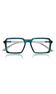 Colour Frame Series Eyewears | Blue Rays Protection Square Stylish Spectacles With Anti Glare Eyeglasses For Men and Women Eyewears (Turquoise Blue)
