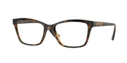 Vogue VO 5420 W656 Rectangle shaped Havana Plastic frame for women
