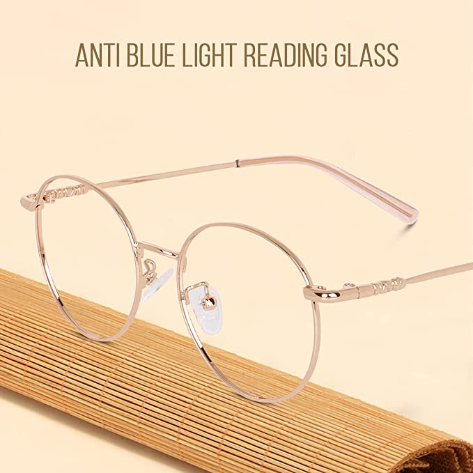 Stylish Looking Round Metal Frame (Gold)