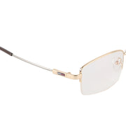 Flexible Arms Metal Half Rim Frame (Gold)