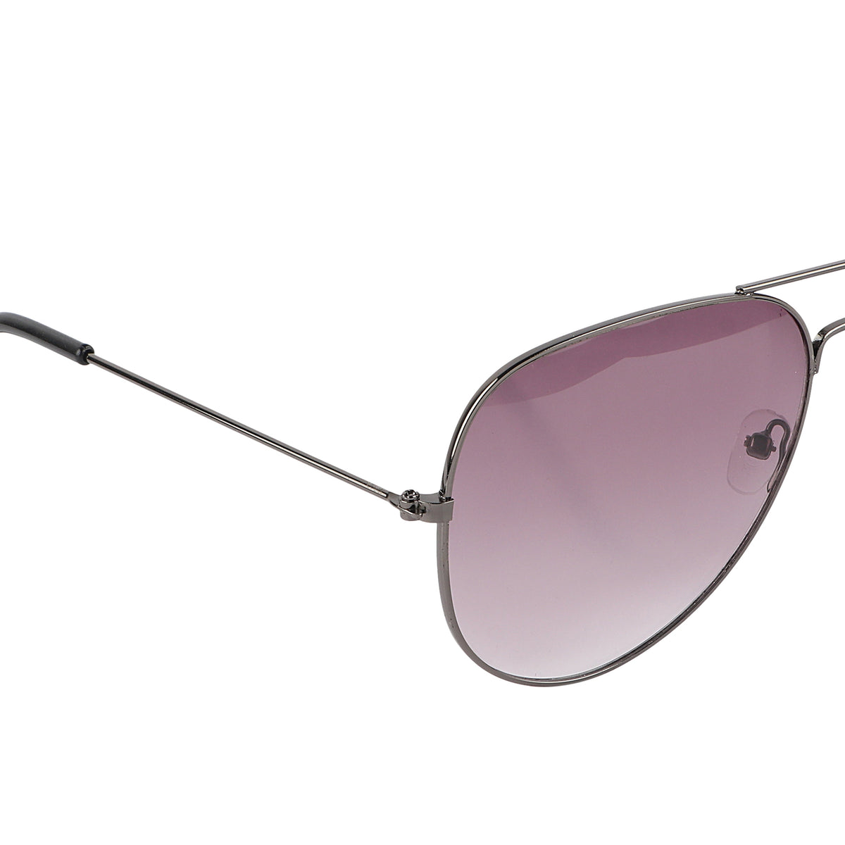 Aviator UV Protection Sunglass (Grey and Purple)
