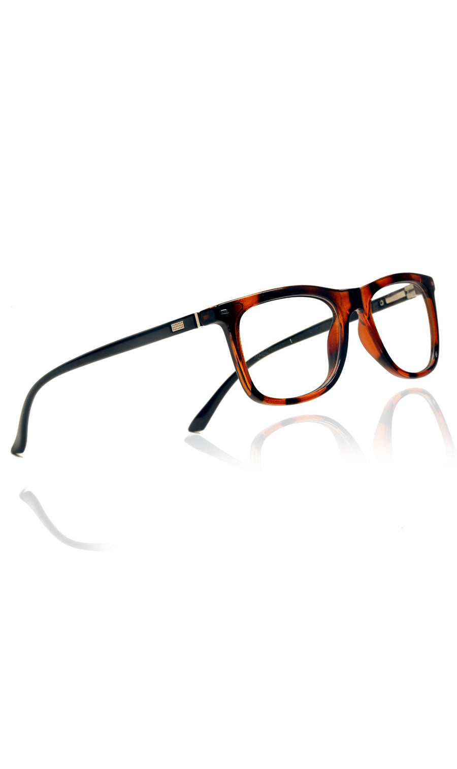 Colour Frame Series Eyewears | Blue Rays Protection Warfare Stylish Spectacles With Anti Glare Eyeglasses For Men and Women Eyewears (Leopard Print)