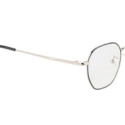 Premium Quality Hexagonal Metal Frame (Black & Silver)
